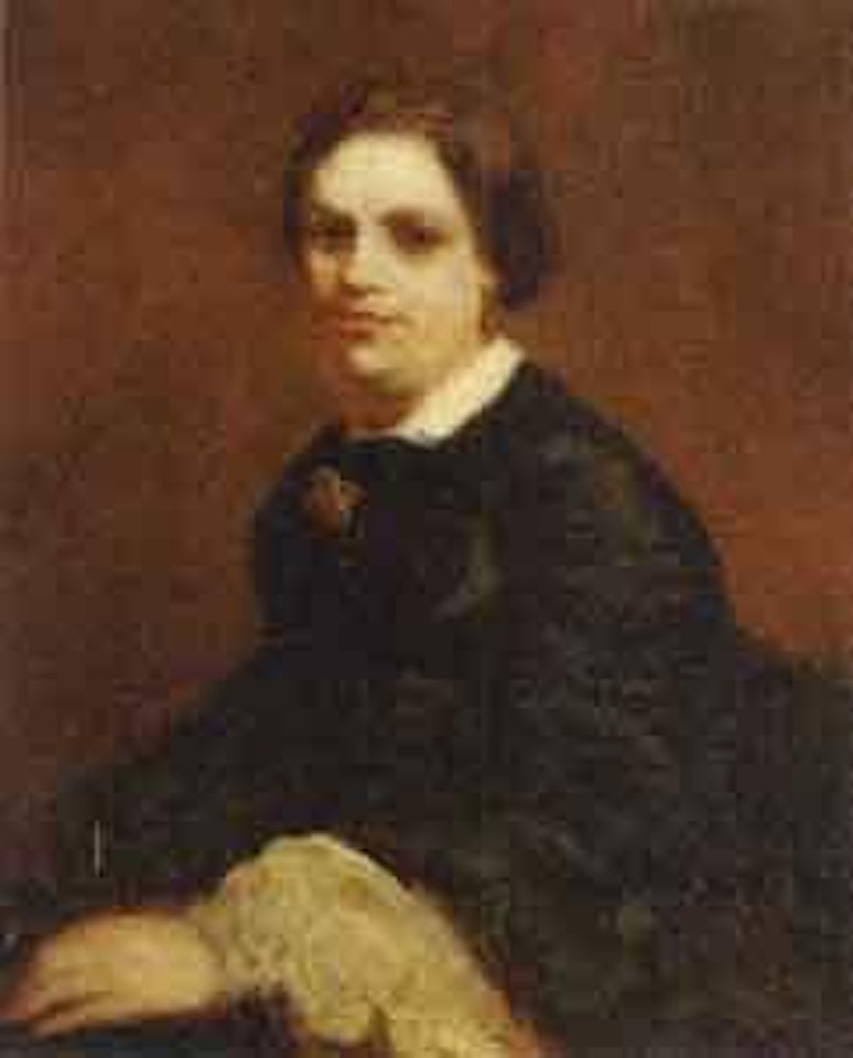 Portrait of Mademoiselle Millau by Adolphe Monticelli