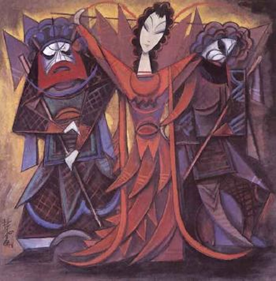 Chinese opera series by Lin Fengmian