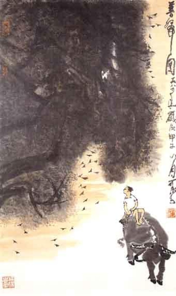 Coming home by Li Keran