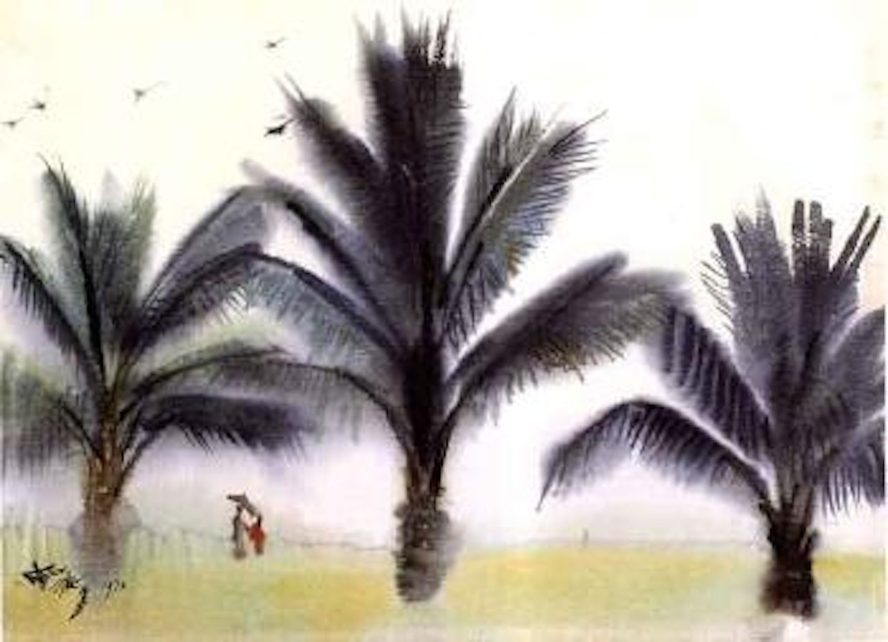Landscape by Xi Dejin