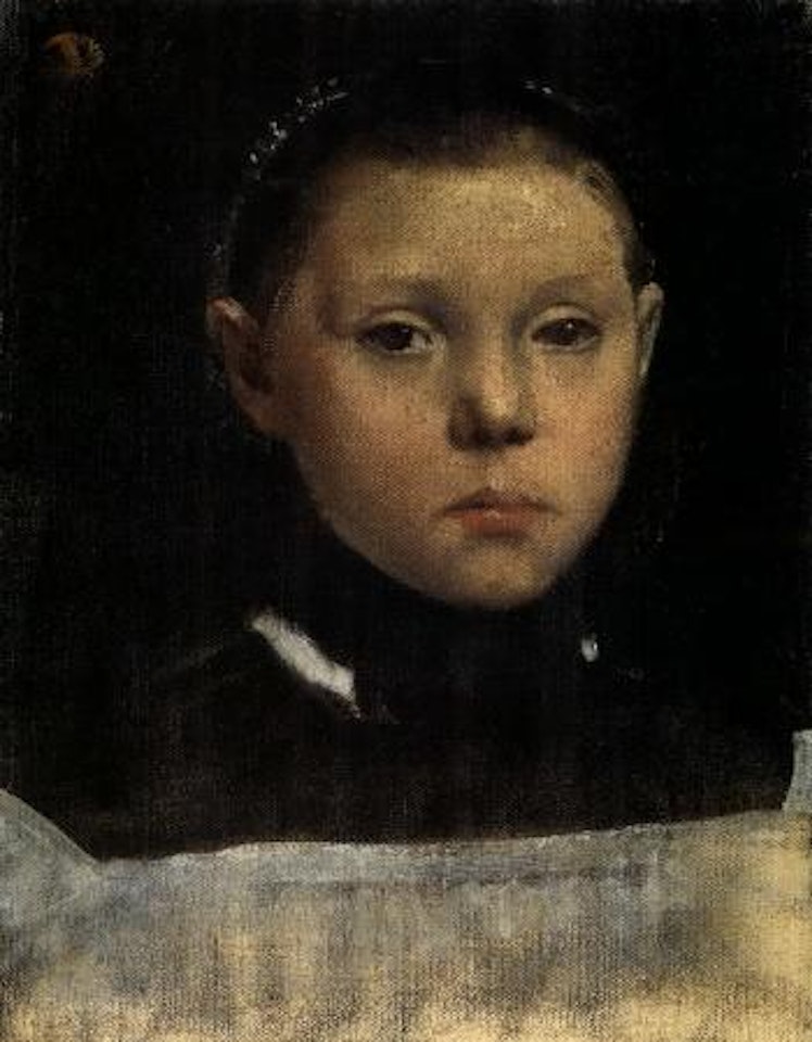 Portrait de Giulia Bellelli - Mme Mauri by Edgar Degas