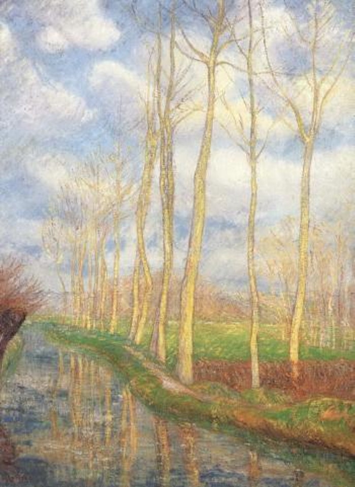 Peupliers by Gustave Loiseau