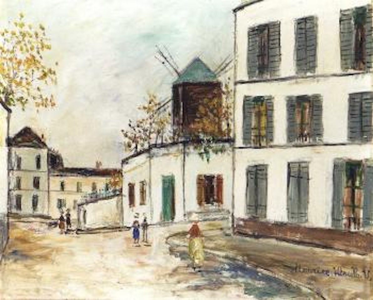 Montmartre by Maurice Utrillo