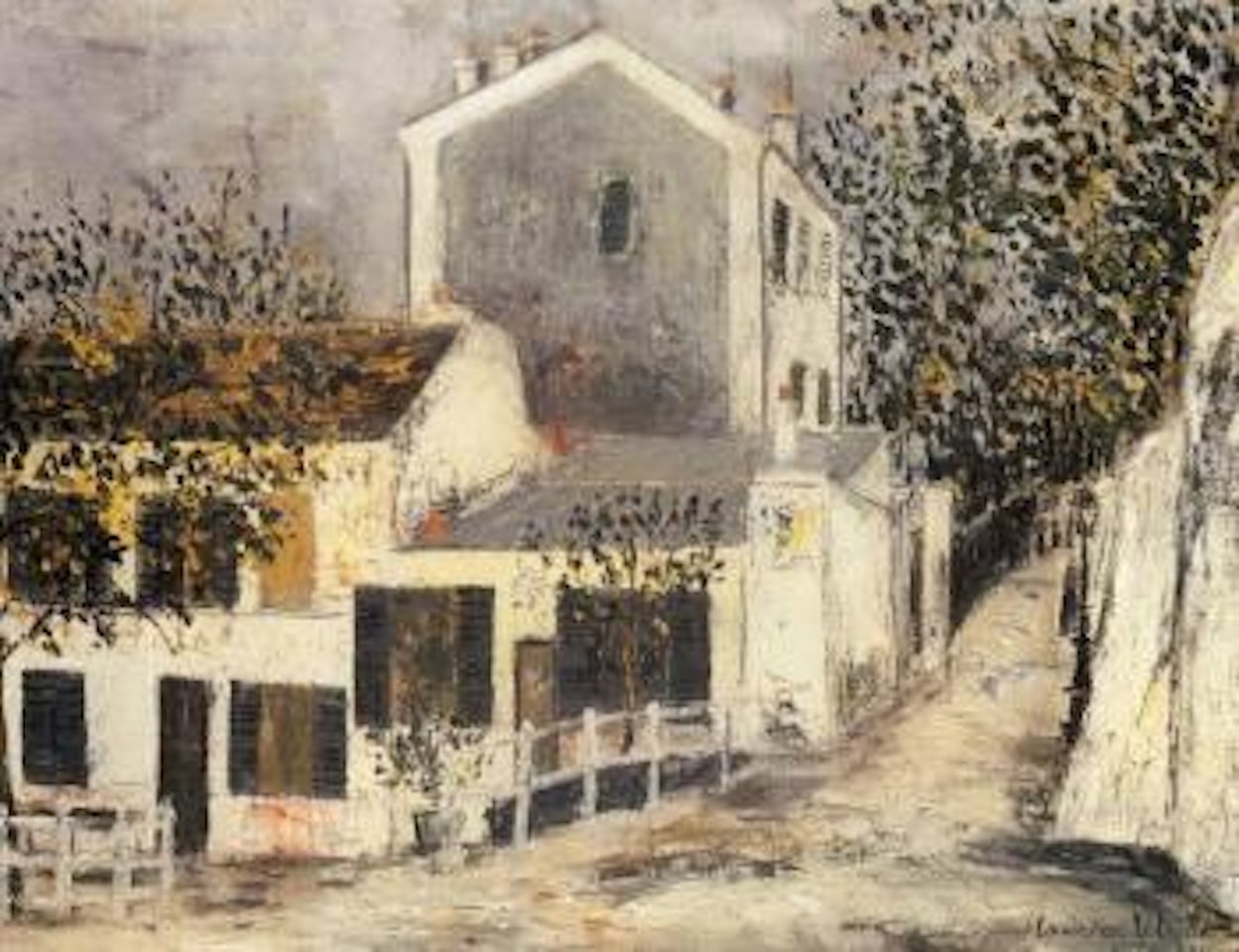 Le lapin Agile by Maurice Utrillo