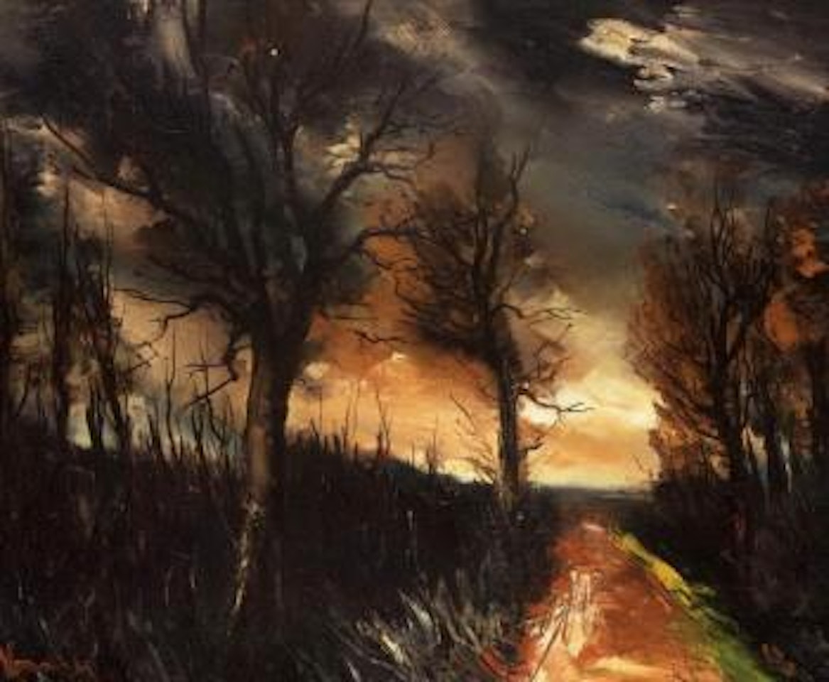 La route de campagne by Maurice de Vlaminck