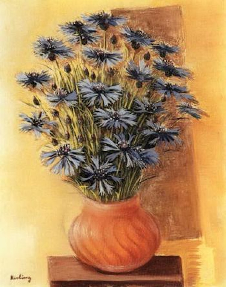 Vase de fleurs by Moïse Kisling