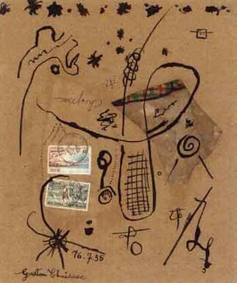 Composition by Gaston Chaissac