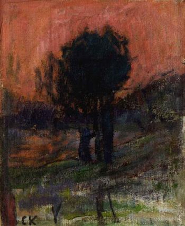 Towards evening sky by Carl Kylberg