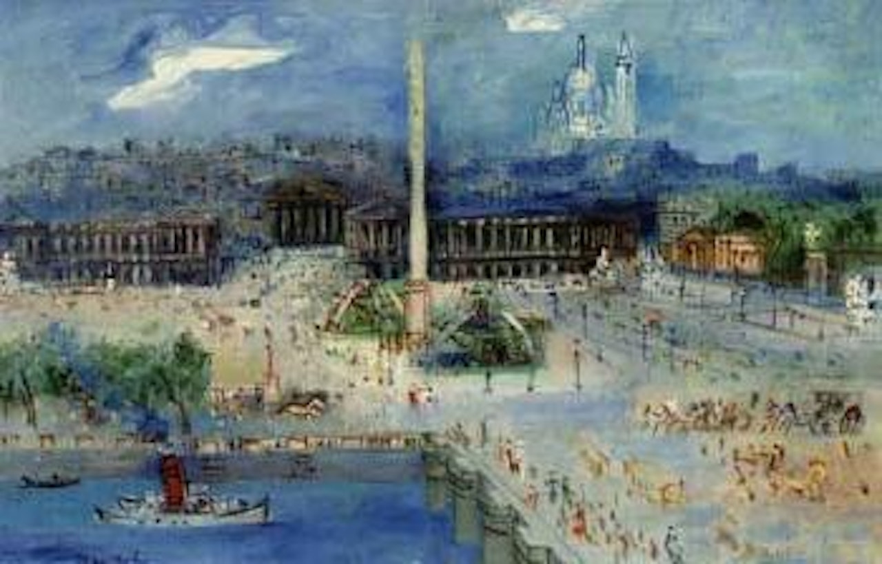 Place de la Concorde by Raoul Dufy