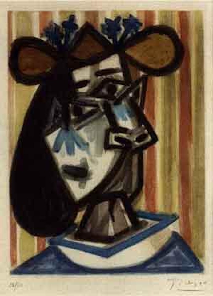 Tete de femme by Pablo Picasso