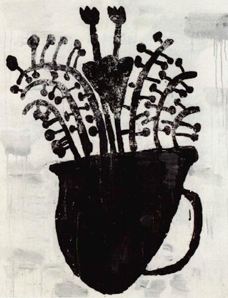 Flowers by Donald Baechler