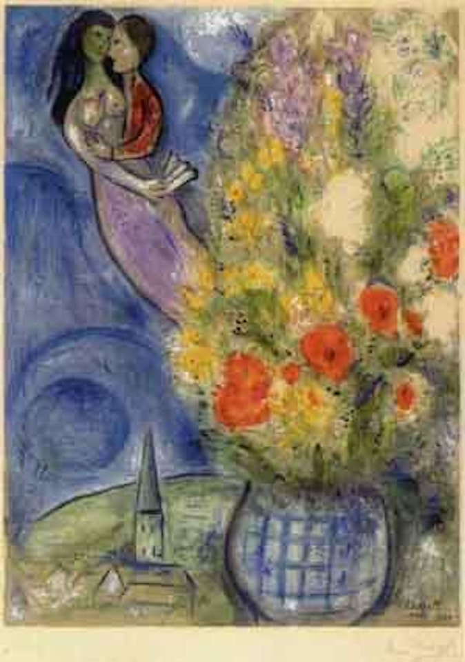 Les cocouelicots by Marc Chagall