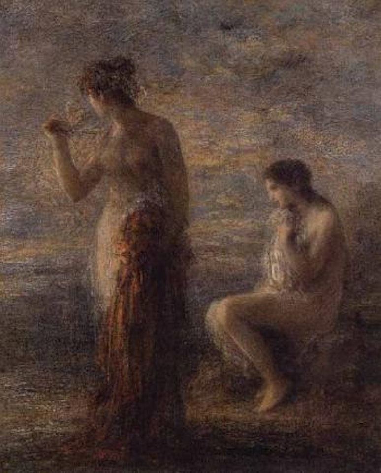 Deux baigneuses by Henri Fantin-Latour