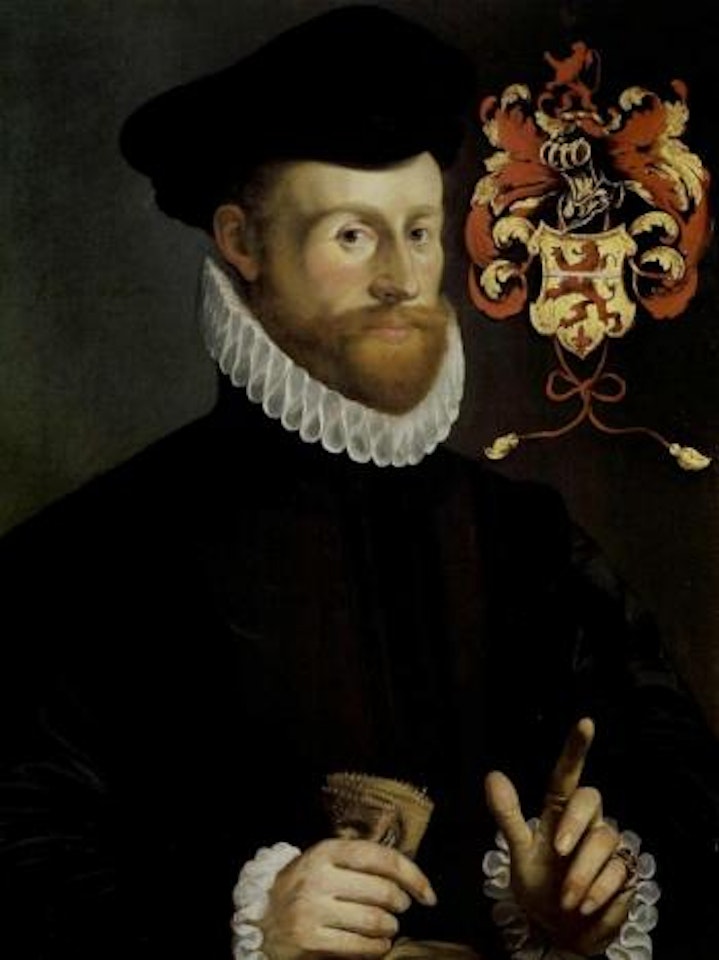 Portrait of distinguished gentleman from the Van Thylingen family by Netherlandish School