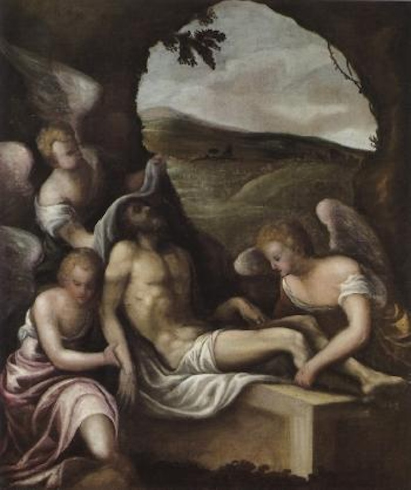 Entombment of Christ by Jacopo Palma il Giovane