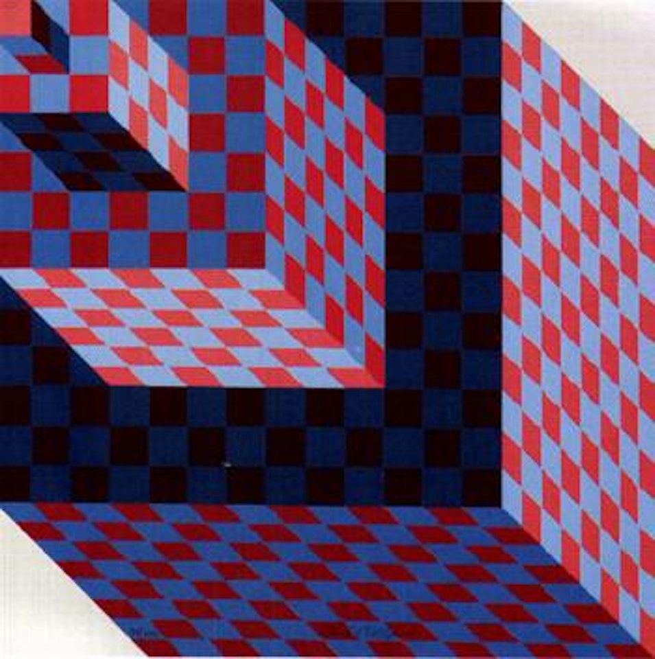 Dice by Victor Vasarely