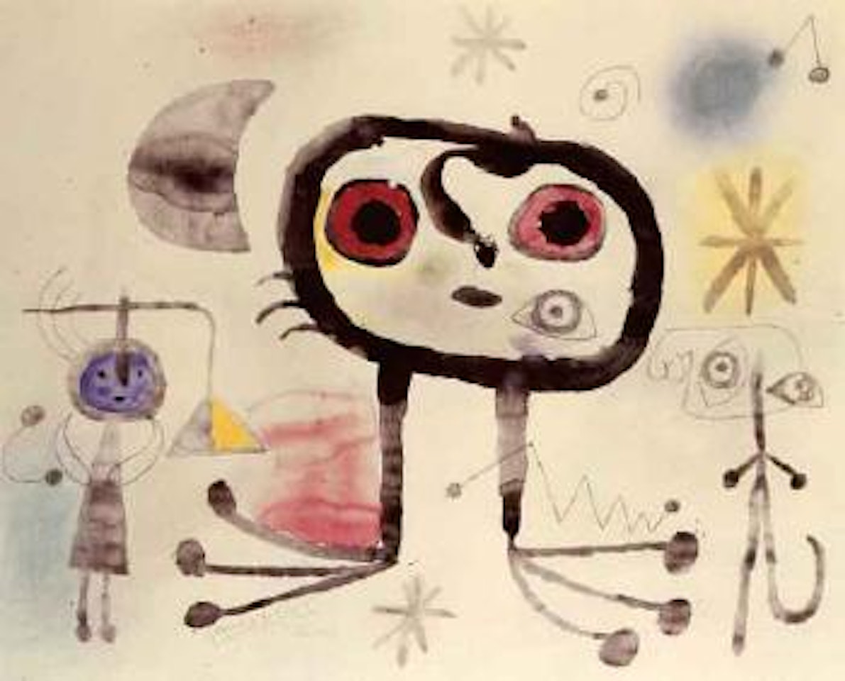 Personnages by Joan Miró