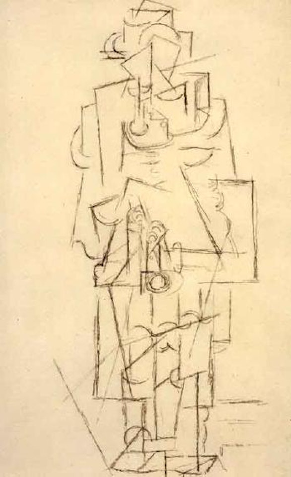 Homme a la clarinette by Pablo Picasso