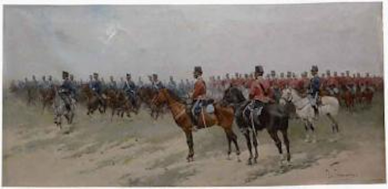 Military schemes by Jose Cusachs Y Cusachs