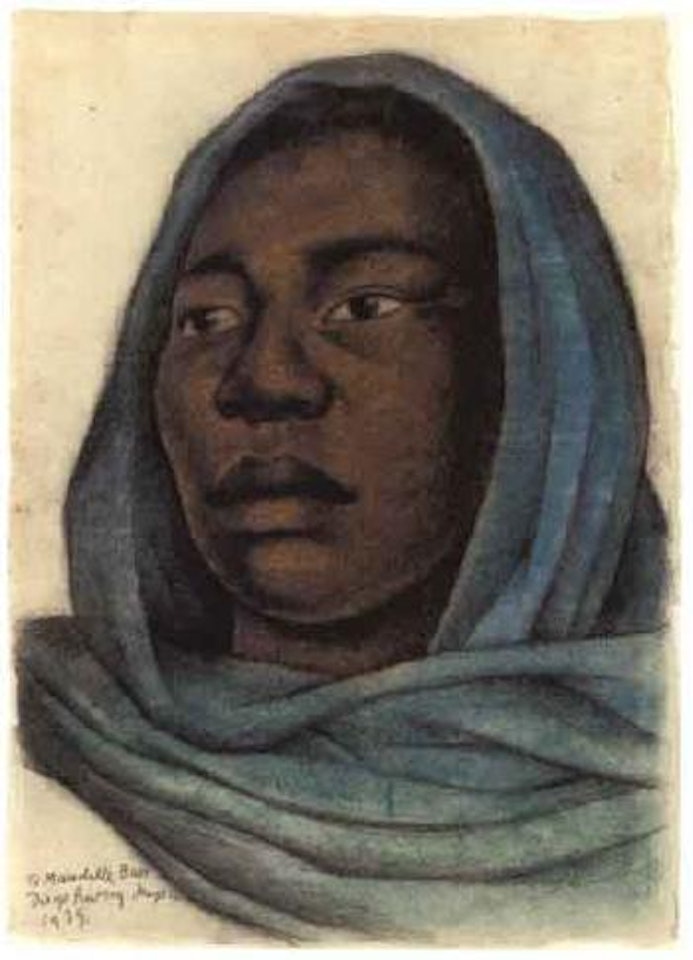 Retrato de Maudelle Bass - Portrait of Maudelle Bass by Diego Rivera
