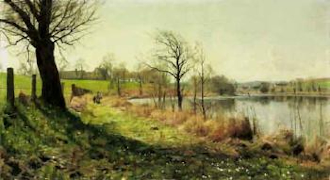 View of Hornbaek by Peder Mork Monsted