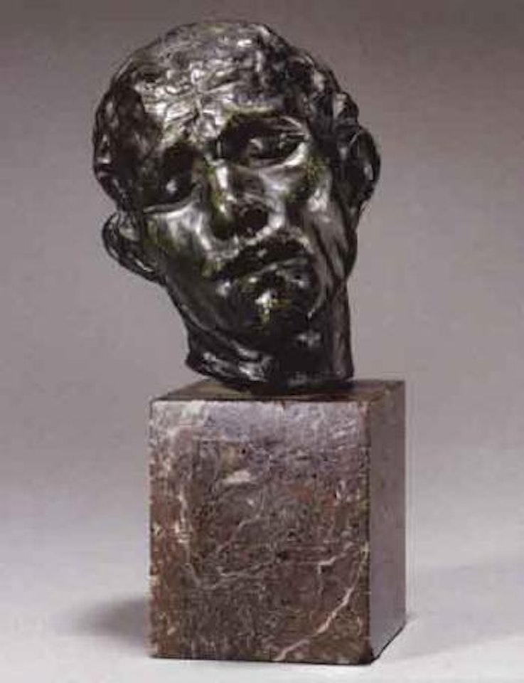 Petit tete de Pierre de Wiessant by Auguste Rodin