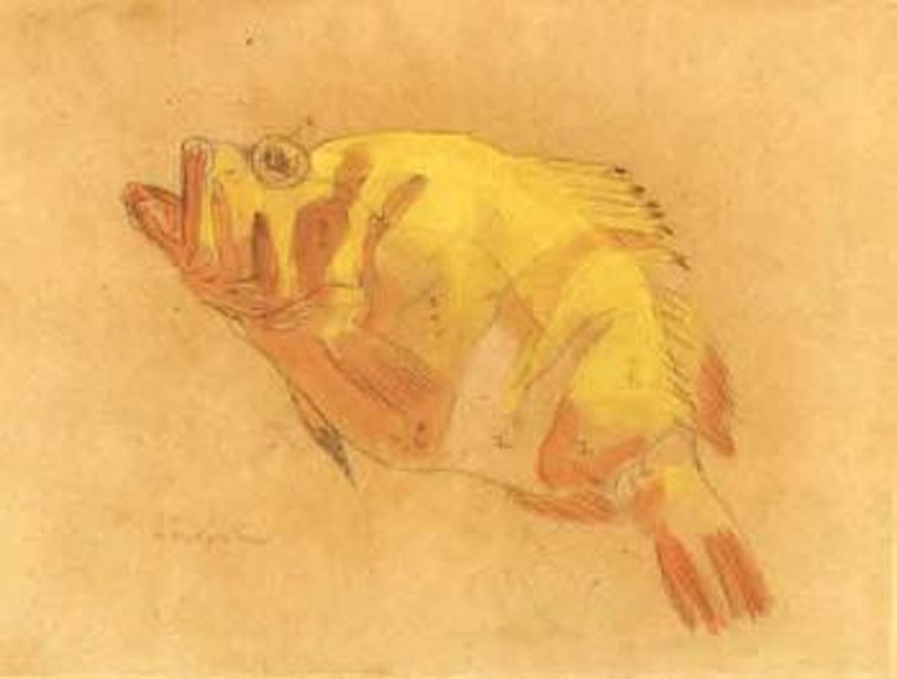 Le poisson by Leonard Tsuguharu Foujita