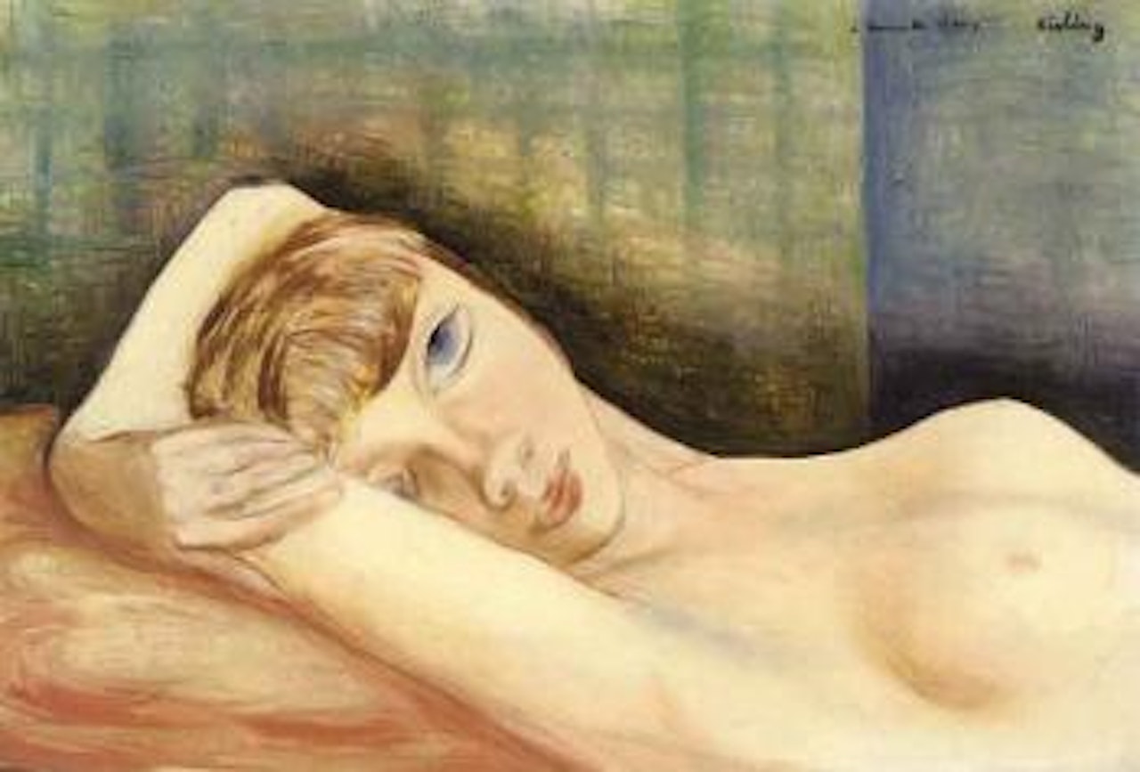 Buste nu by Moïse Kisling