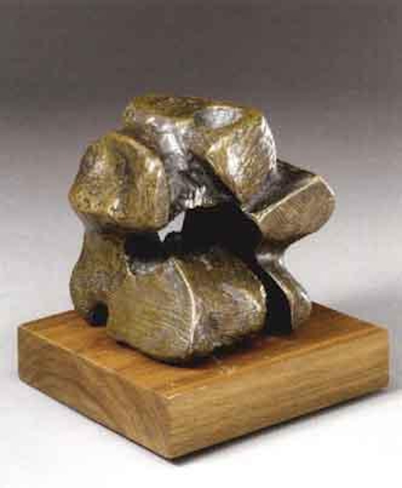 Maquette for stone memorial no.2 by Henry Moore
