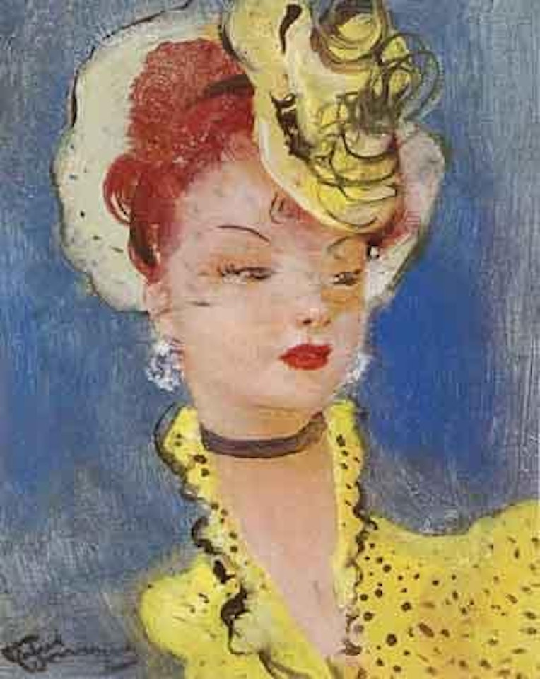 Irlandaise by Jean Gabriel Domergue