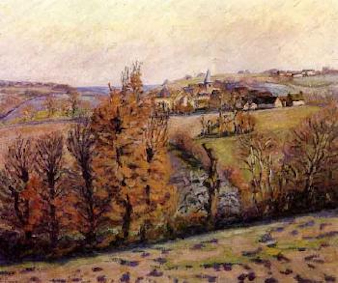 Le village du Crozant by Armand Guillaumin