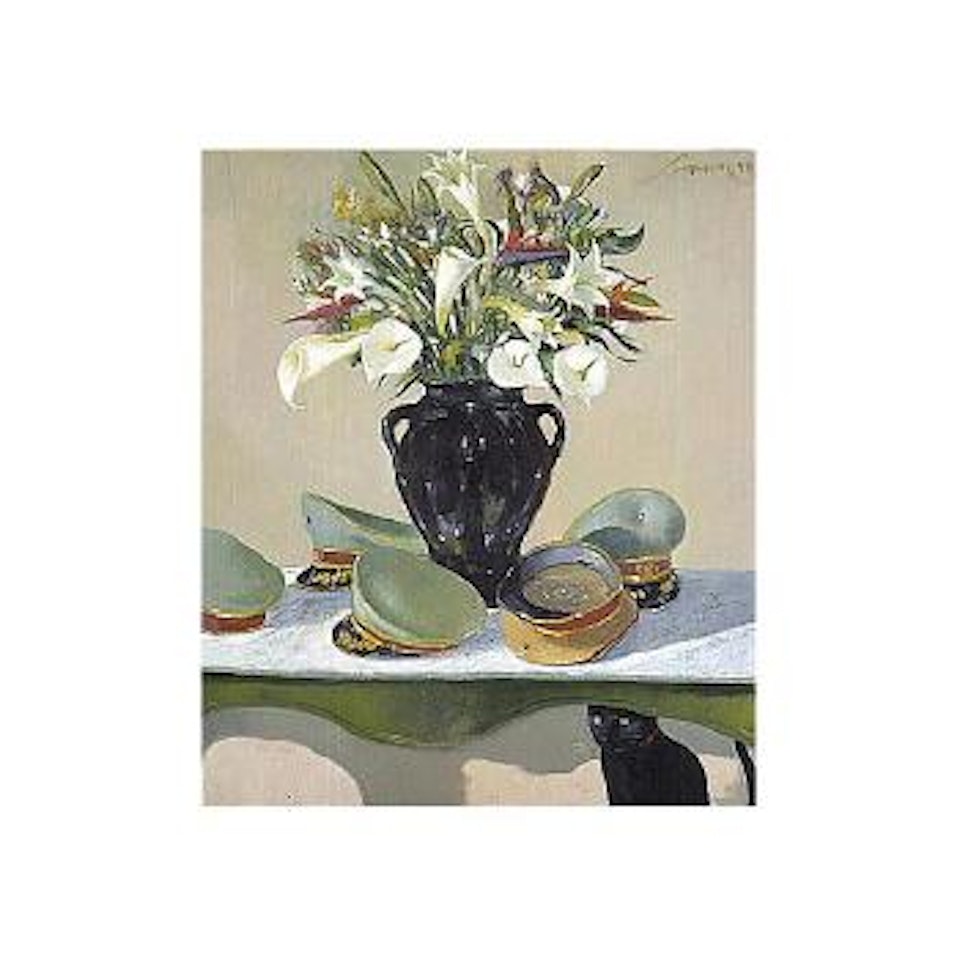 Still life by Julio Larraz