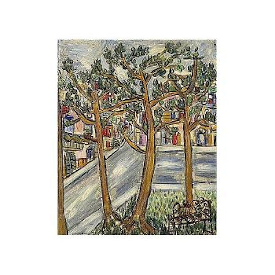 Esquina de tejadillo y clavel, Habana by Cundo Bermudez