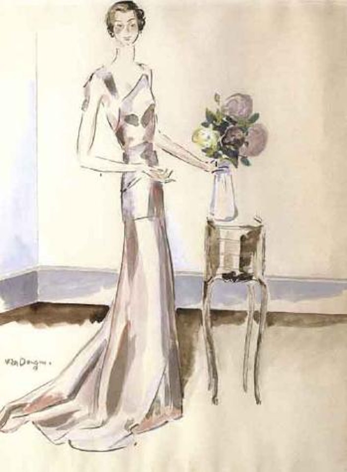 Chez la modiste by Kees van Dongen