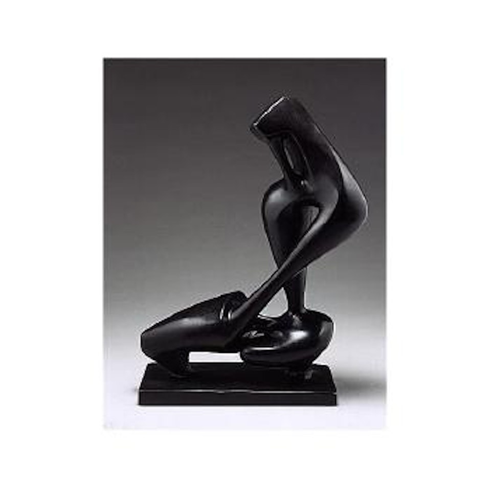 Figura sentada - Seated figure by Agustin Cardenas