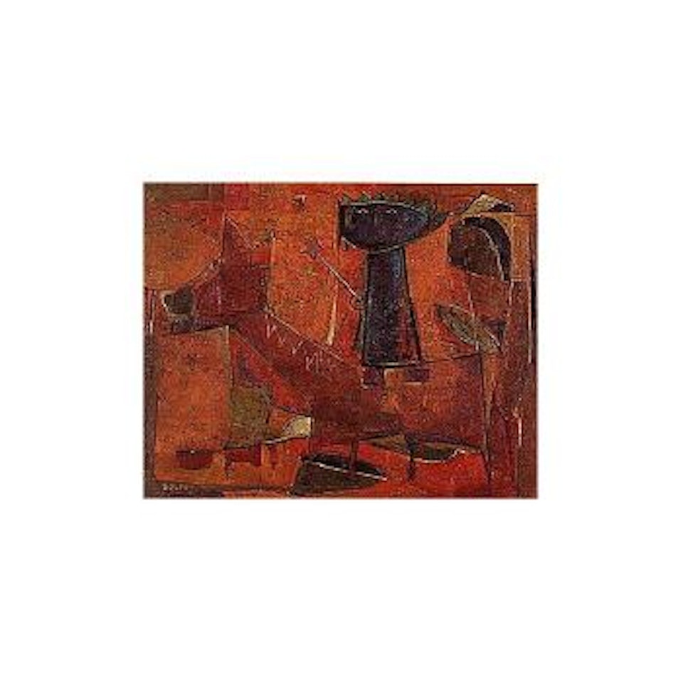 Rey con caballo - King and horse by Angel Botello