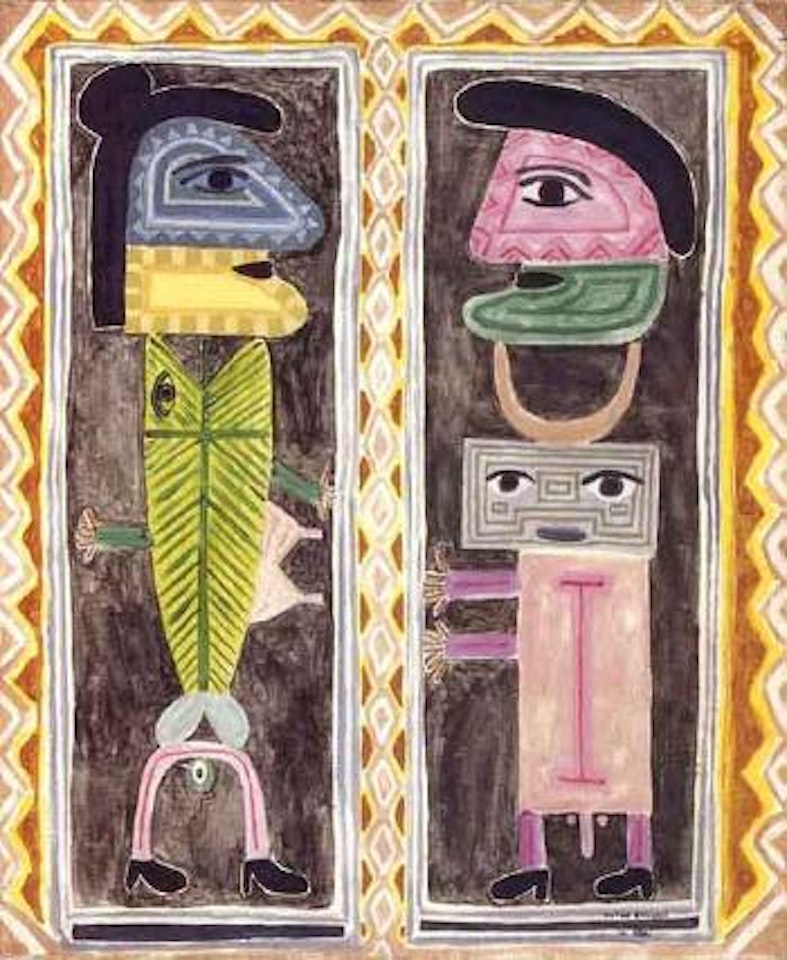 Couple dans la nuit by Victor Brauner