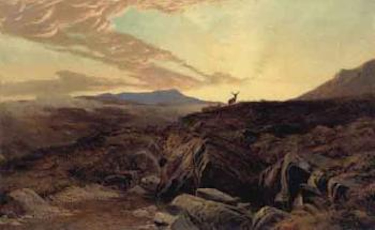 Blackmount deer forest, Argyll by Sidney Richard Percy