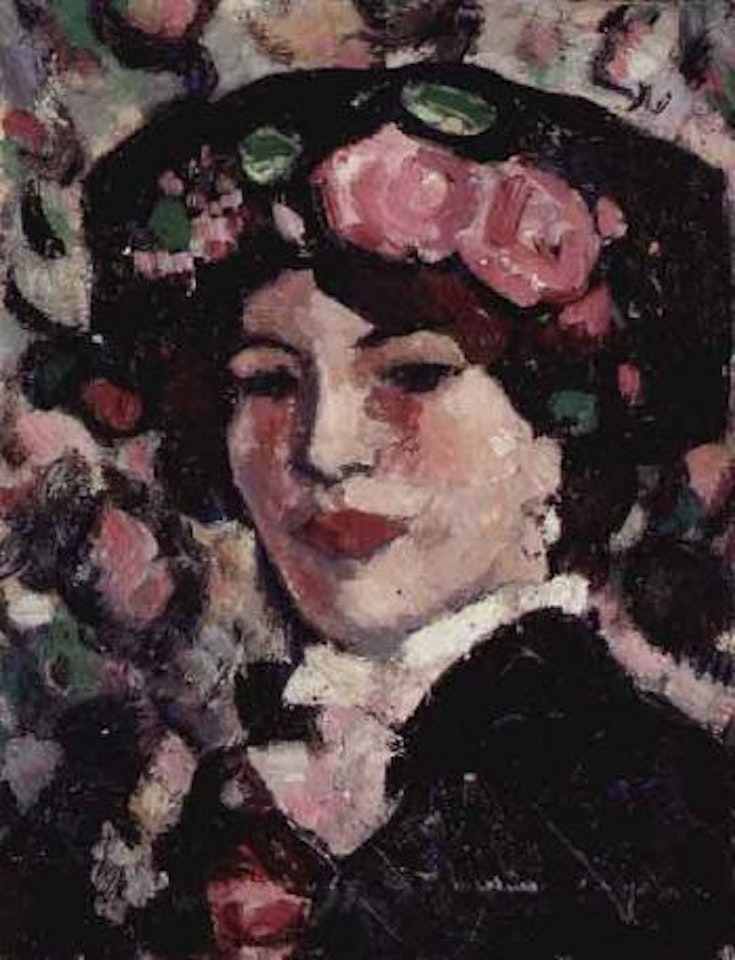 Portrait of Anne Estelle Rice by John Duncan Fergusson