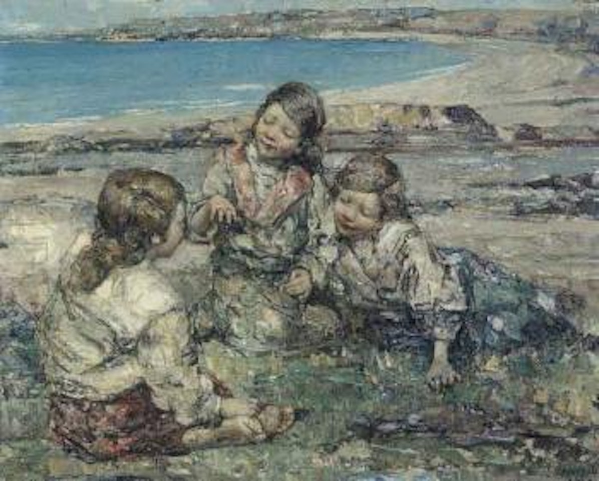 Daisy ring, Brighouse Bay by Edward Atkinson Hornel