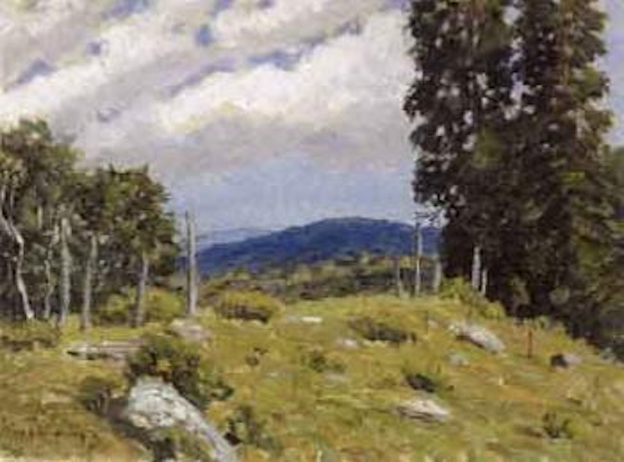 Vermont hillside, South Londonderry by Guy Carleton Wiggins