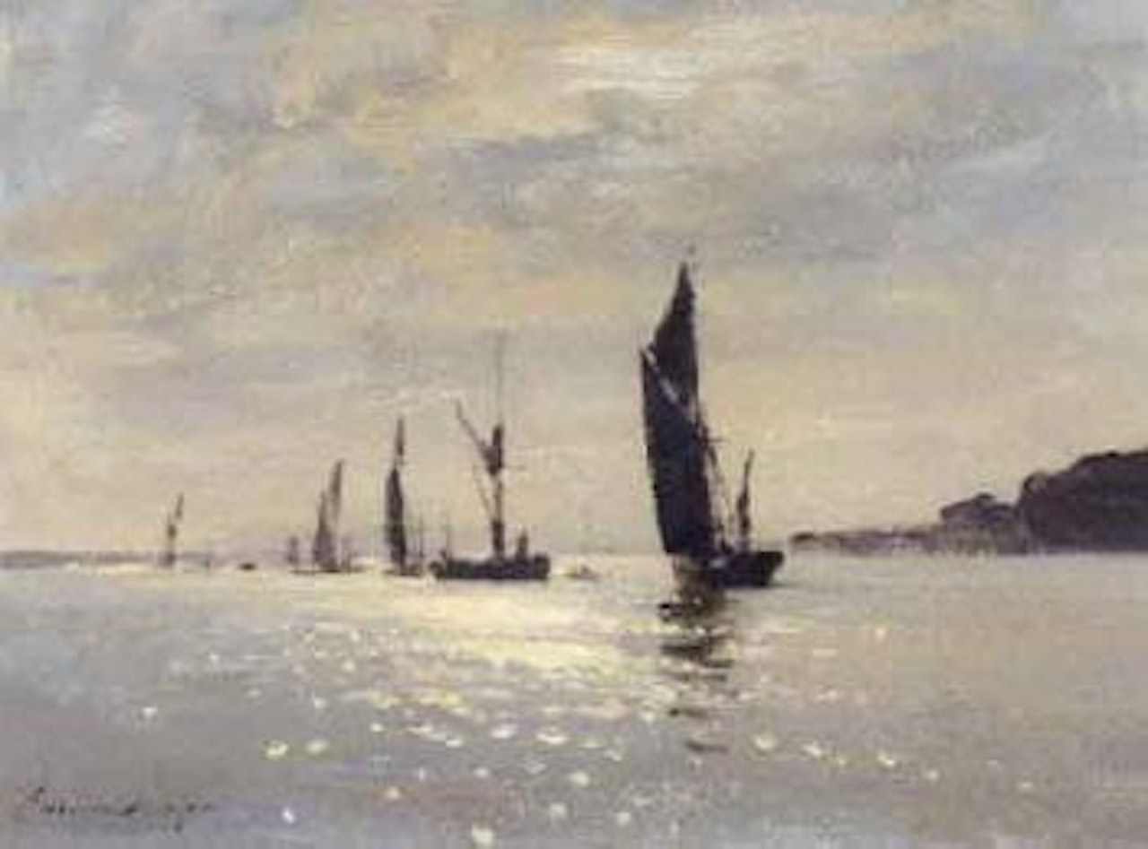 Summer morning on the Orwell, Suffolk by Edward Seago