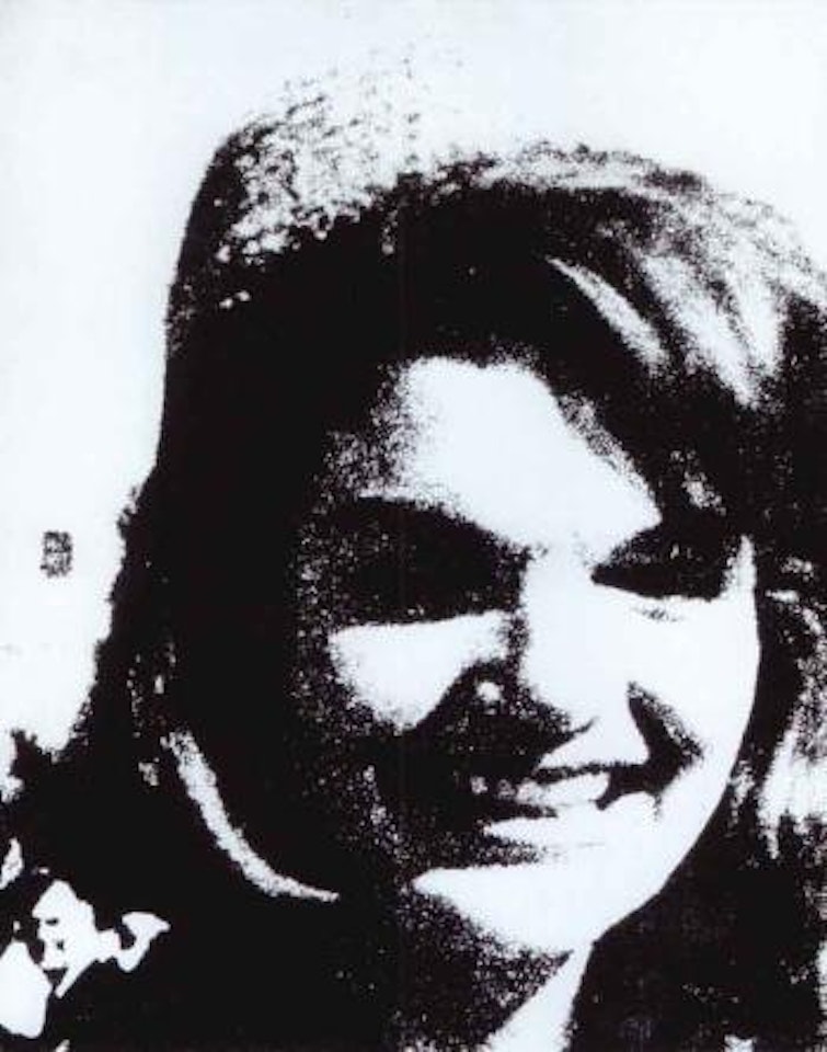 Smiling Jackie by Andy Warhol