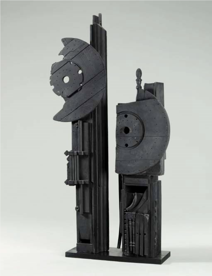 Cascades-Perpendiculars VIII  by Louise Nevelson