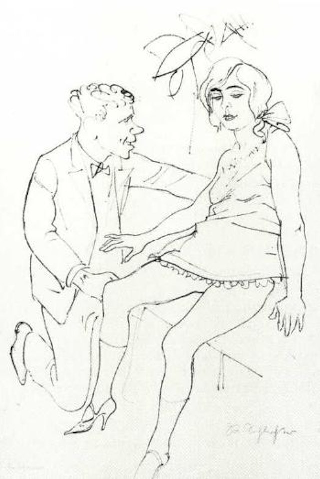 Lovers by Rudolf Schlichter