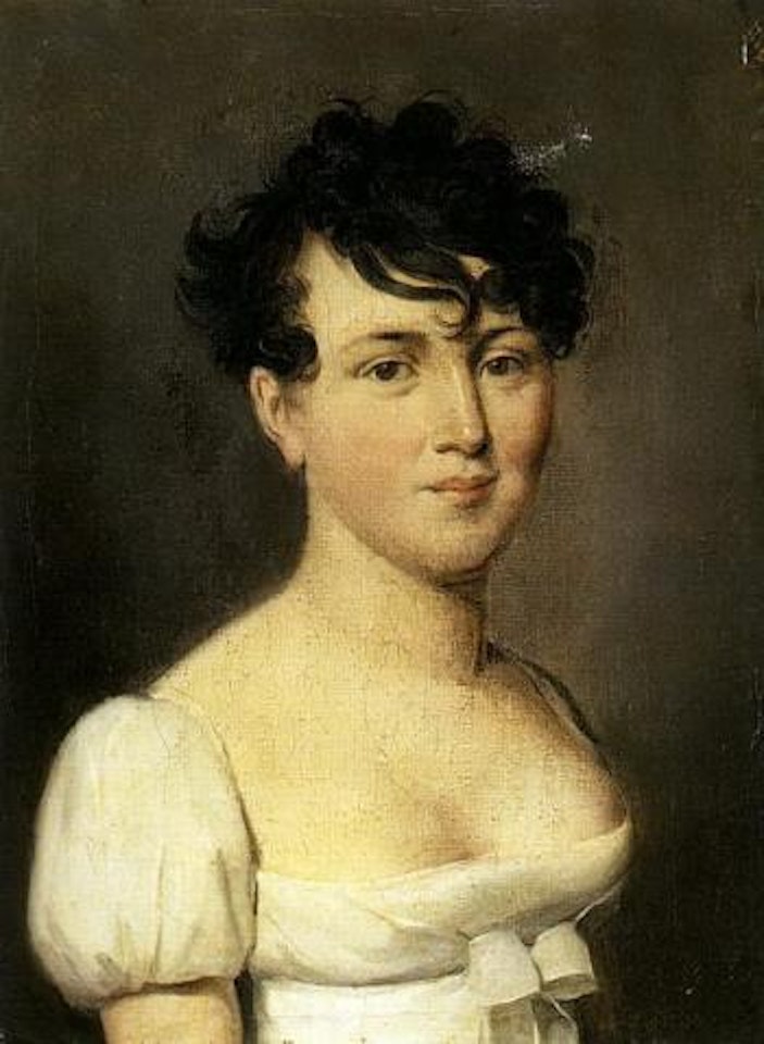 Portrait presume de Mademoiselle Mars by Louis-Leopold Boilly