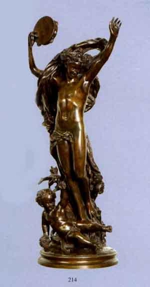 Genie de la danse avec l'amour a la folie by Jean-Baptiste Carpeaux