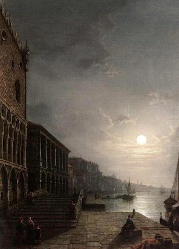 Riva Degli Schiavoni, Venice by Henry Pether