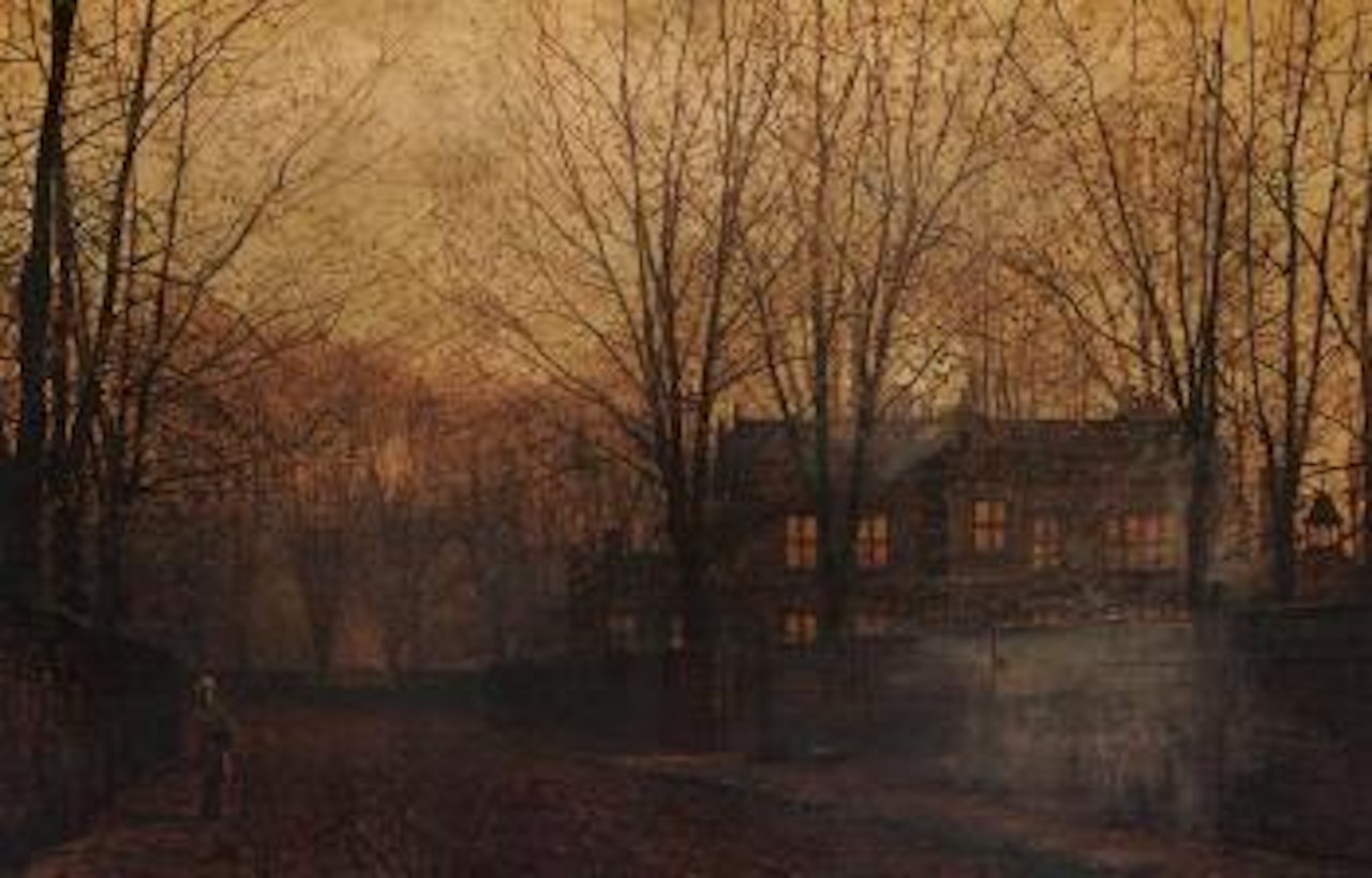 The Farewell Gleam by John Atkinson Grimshaw