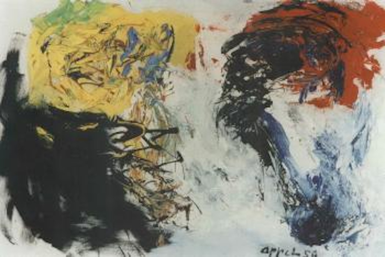 Deux mondes by Karel Appel